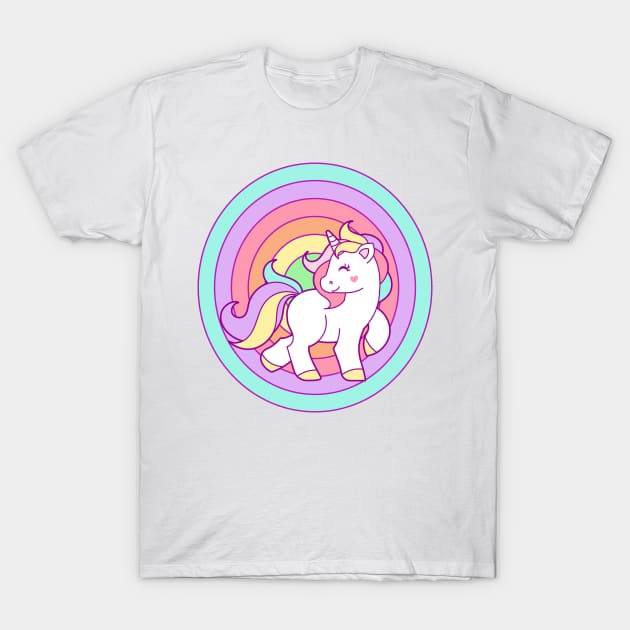 Unicorn Love T-Shirt by Toni Tees